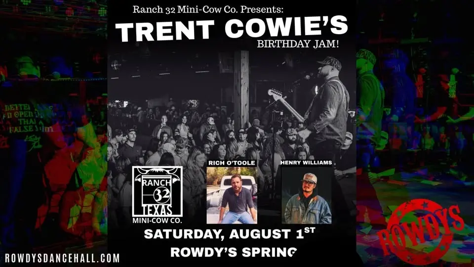 Trent Cowie’s Annual Birthday Jam