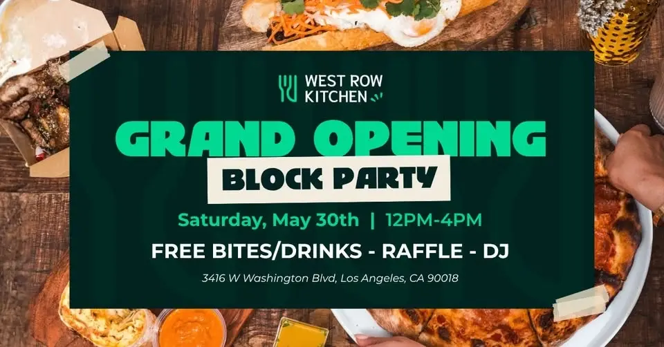 🎉 𝙒𝙀𝙎𝙏 𝙍𝙊𝙒 𝙆𝙄𝙏𝘾𝙃𝙀𝙉 𝙂𝙍𝘼𝙉𝘿 𝙊𝙋𝙀𝙉𝙄𝙉𝙂 𝘽𝙇𝙊𝘾𝙆 𝙋𝘼𝙍𝙏𝙔 🎉