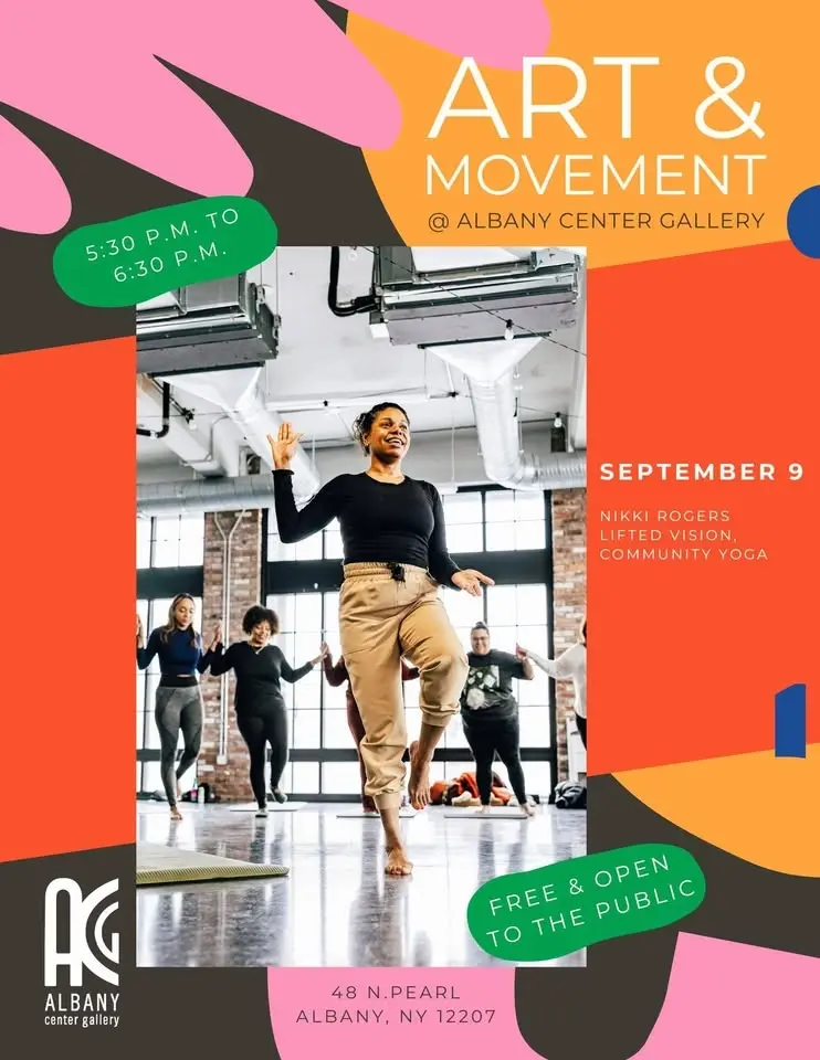 ART & MOVEMENT PROGRAM SERIES at Albany Center Gallery with Nikki Rogers