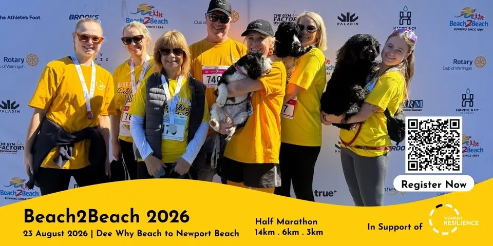 Beach2Beach 2026 - Join Team Yellow