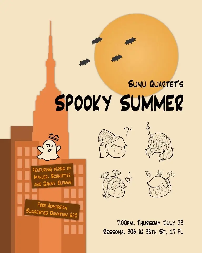 SuNü Quartet's Spooky Summer!