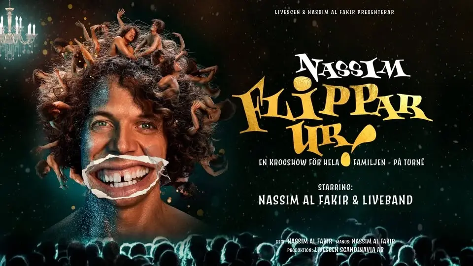 Nassim flippar ur: En krogshow för hela familjen | Göteborg, Draken Live 