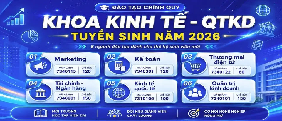 Lễ Tốt Nghiệp Khoa Kinh tế-QTKD 2026