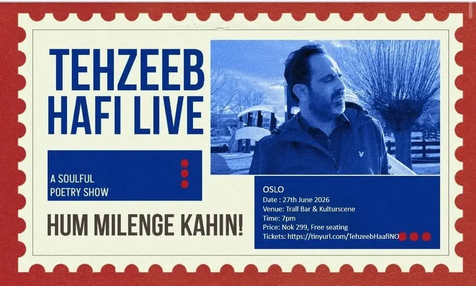 Tehzeeb Hafi LIVE in Oslo