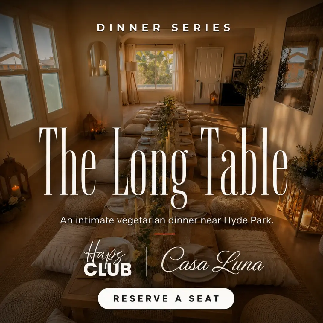 Haps Club x The Long Table Dinner Series
