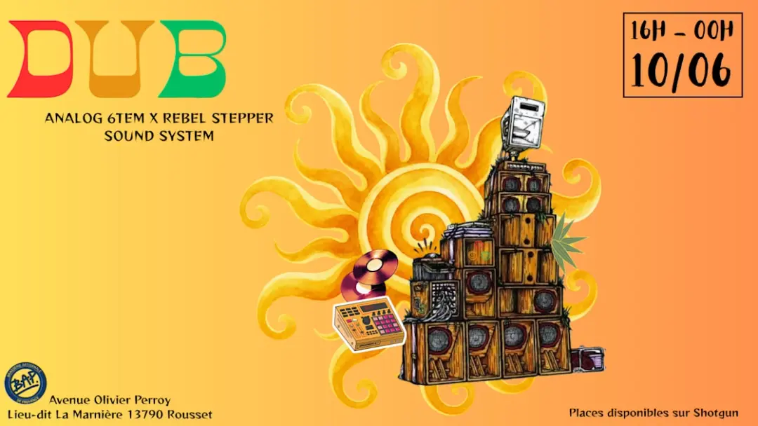Dub - Analog 6tem X Rebel Stepper