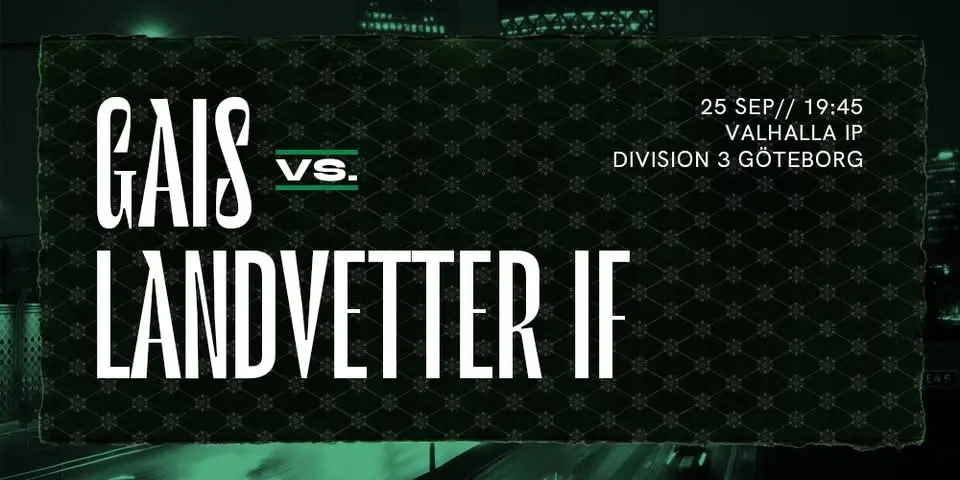 Div 3 Dam: GAIS - Landvetter IF 2003
