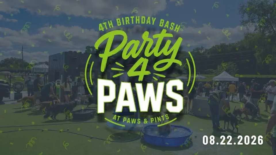 Paws & Pints 4th Birthday Bash