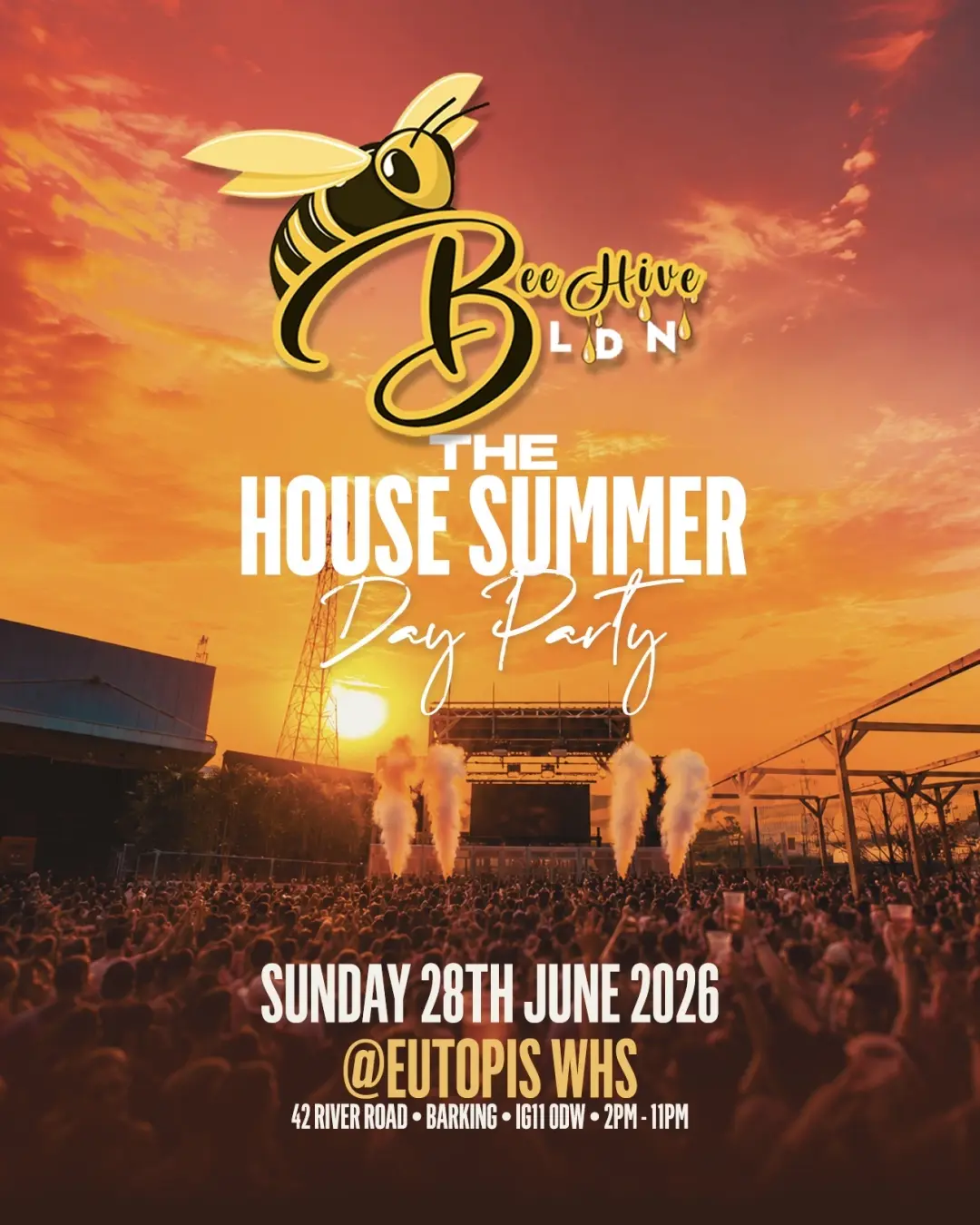 [CANCELLED] Beehive ldn Summer day party - deep,tech,tribal house