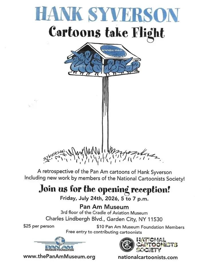 Hank Syverson: Cartoons Take Flight
