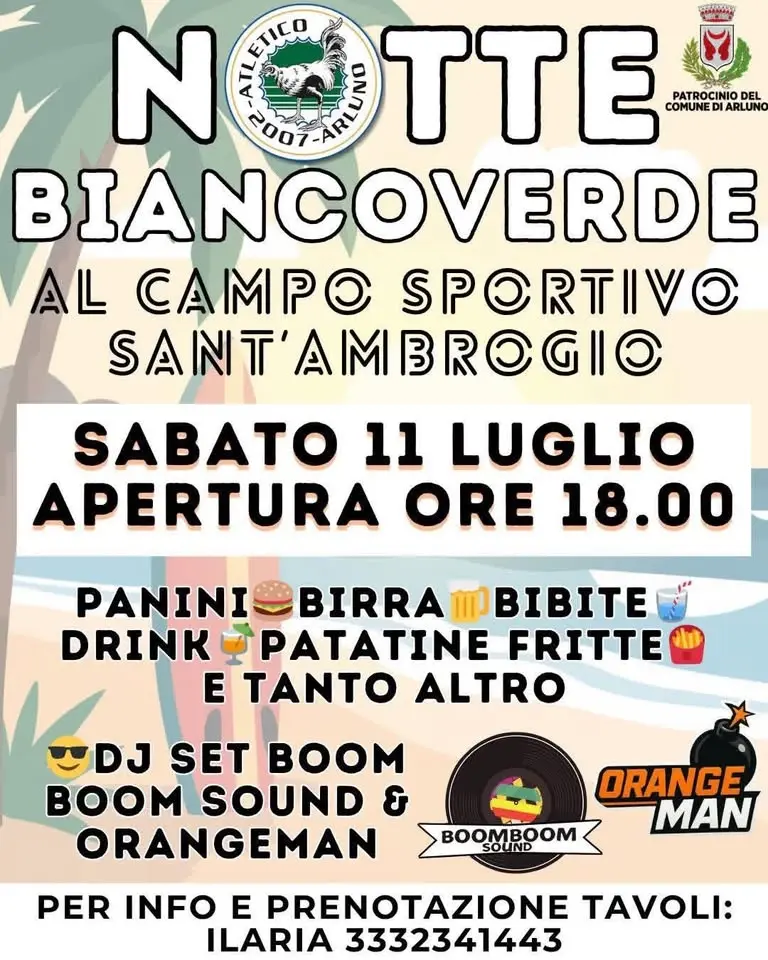 Atletico Arluno - Notte Biancoverde 2026 ππ€