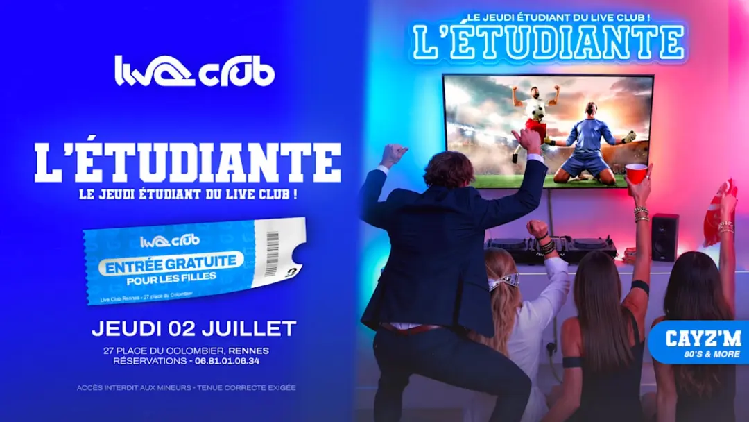 L'étudiante : Cayz'm (80's & More)