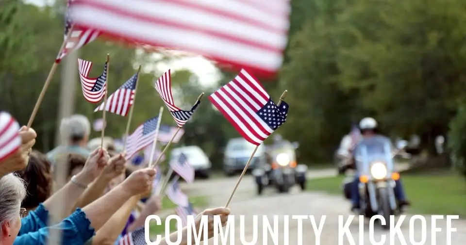 Community Kickoff for Army SGT Tyler Hall 