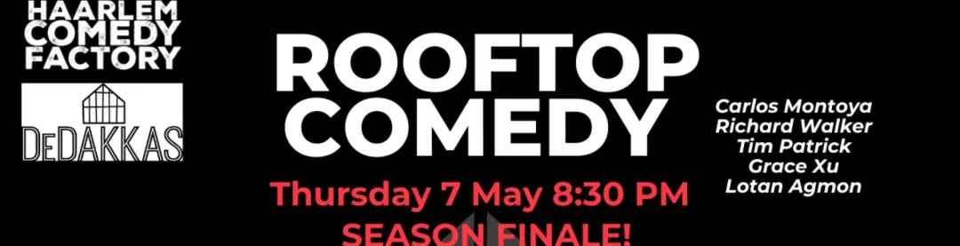 Haarlem Rooftop Comedy Season Finale!