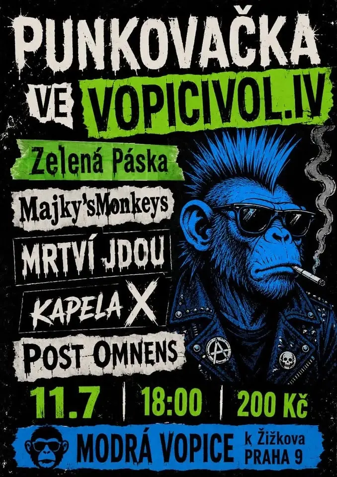 punkovačka ve vopici vol. IV