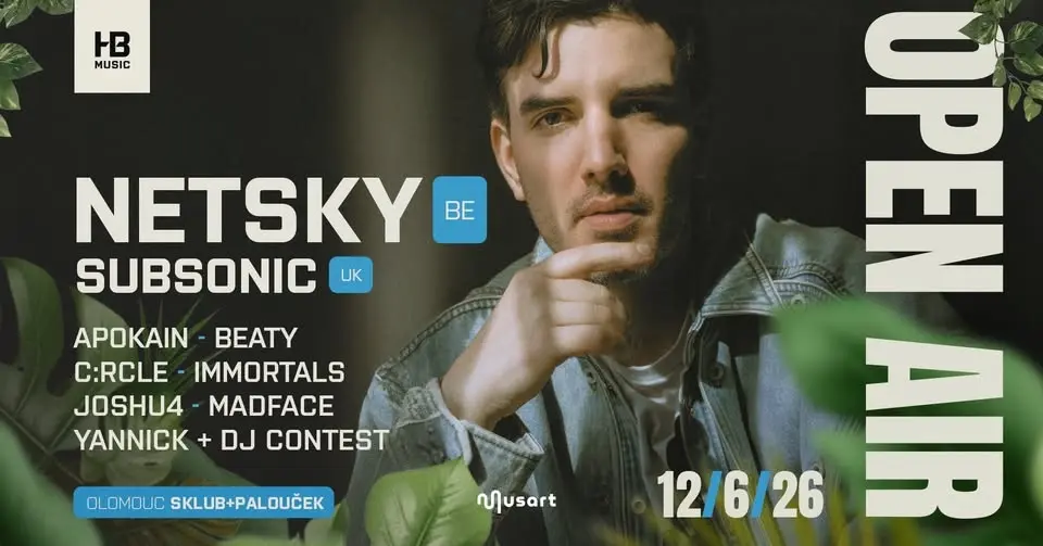 Hoofbeats Open Air 2026 w/ Netsky (BE) & Subsonic (UK)