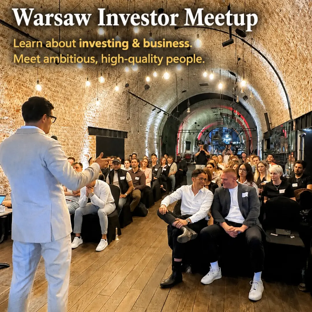 Warsaw Investor Meetup | Expert Talks & Business Networking @Świetlica Wolności