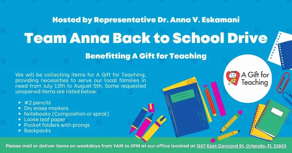 Team Anna Back to School Drive with A Gift for Teaching