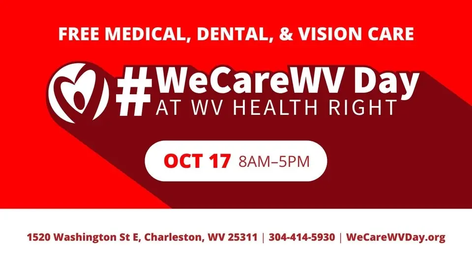 #WeCareWV Day 2026 at WV Health Right - FREE One-Day Health Clinic!