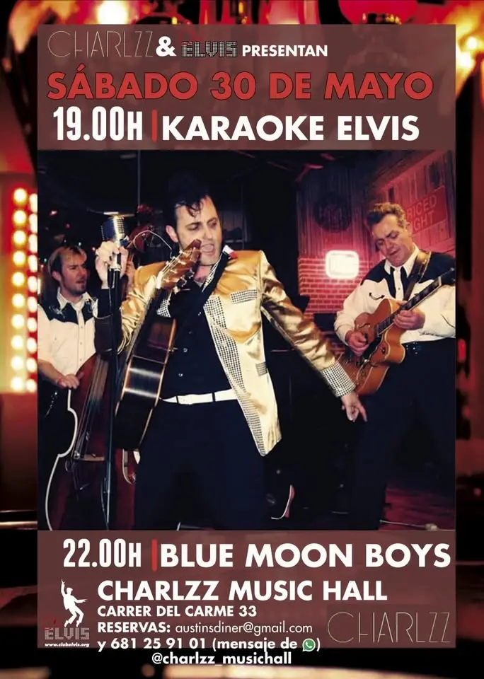 Elvis Night Art Charlzz with The Blue Moon Boys