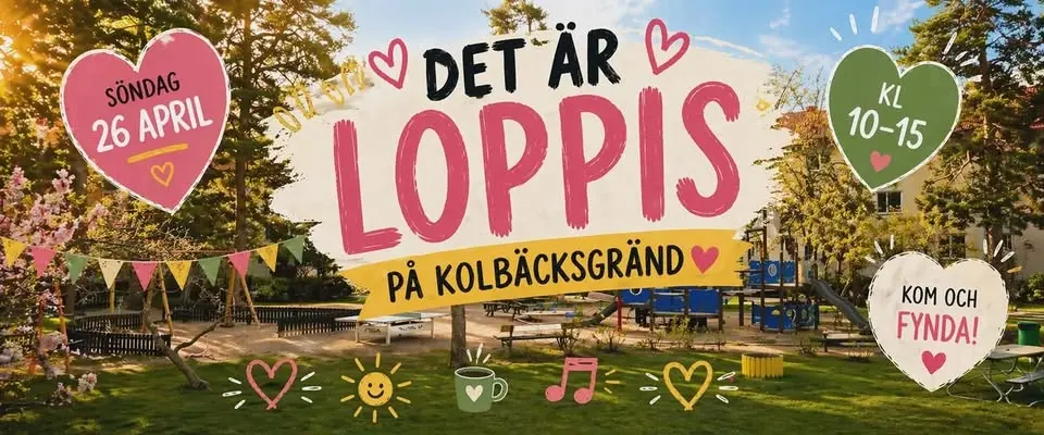 Loppis på Kolbäcksgränd