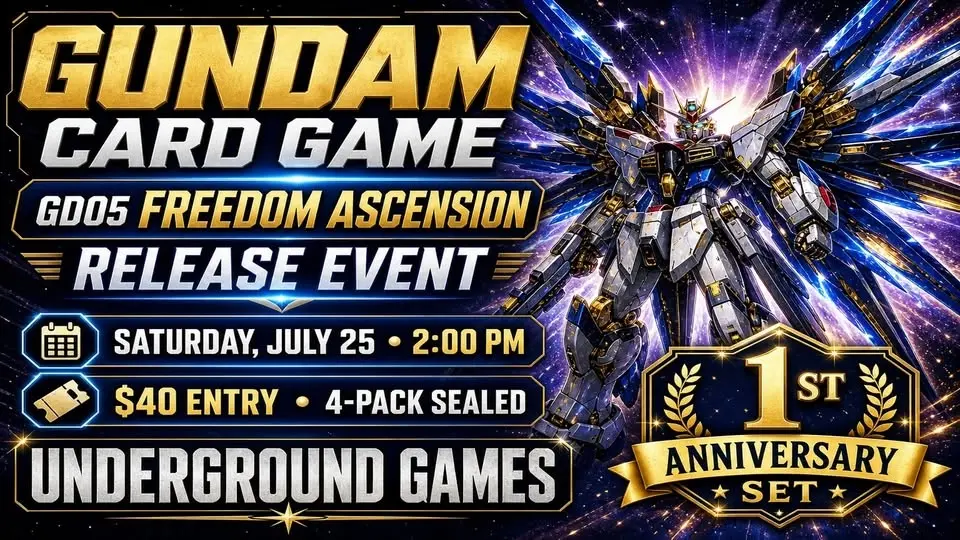 GUNDAM CARD GAME GD05 Release Event