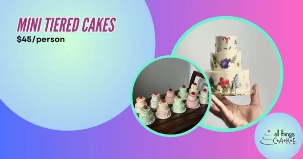 Mini Tiered Cakes Workshop