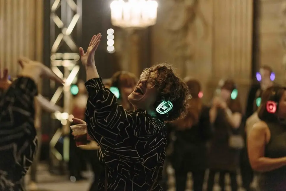 Silent Disco in the Painted Hall