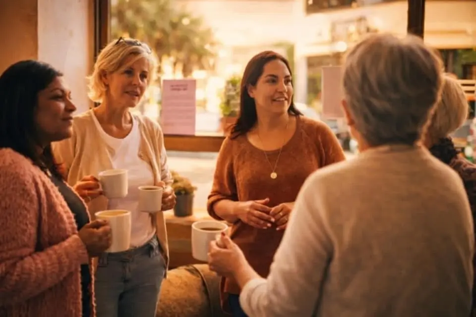 Coffee & Conversation in Nice: Glance Back, Focus Forward