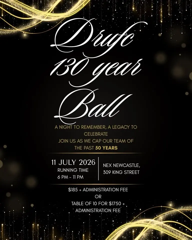 130 Year Anniversary Ball - Dudley Redhead United Football Club