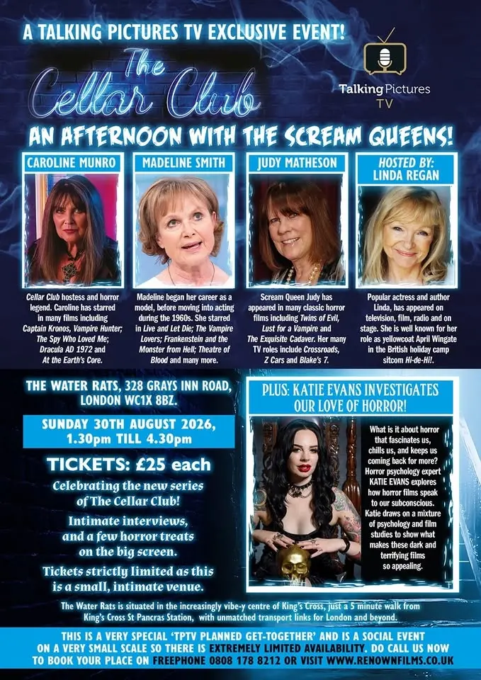 THE CELLAR CLUB LIVE: An Afternoon with the Scream Queens
