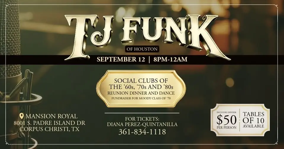Social Clubs of the '60s, '70s, and '80s Reunion Dinner and Dance