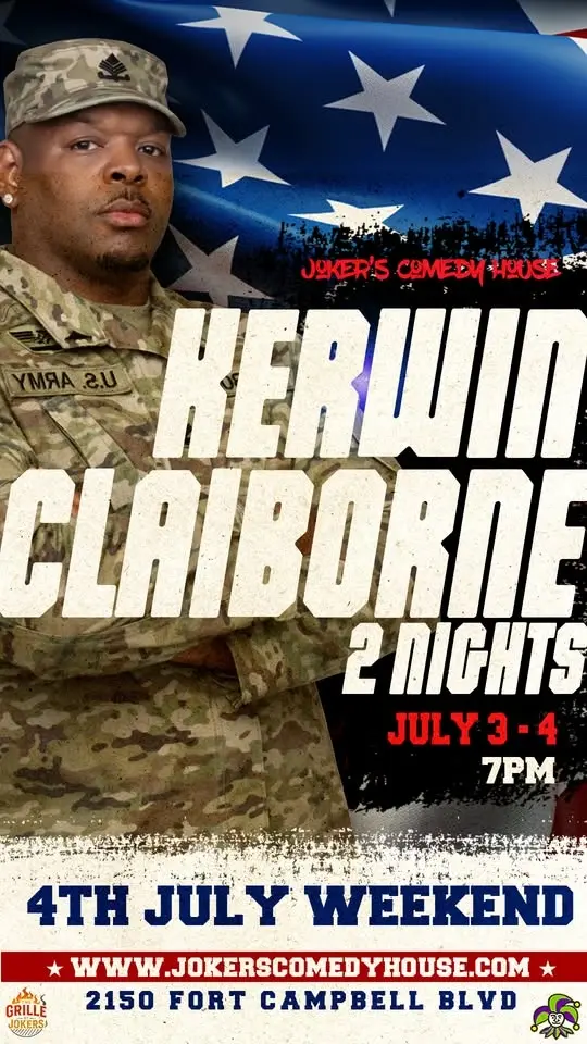 Kerwin Claiborne Live at Joker’s Comedy House! (Friday Show)