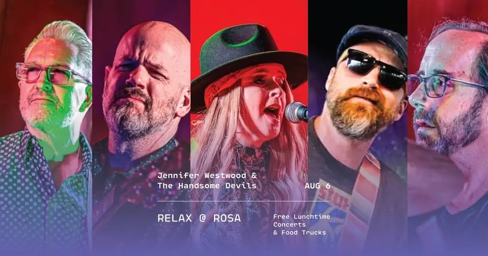 Jennifer Westwood & The Handsome Devils | Relax at Rosa 