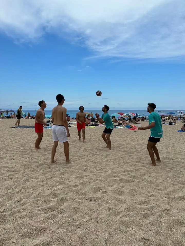 Voley at the beach