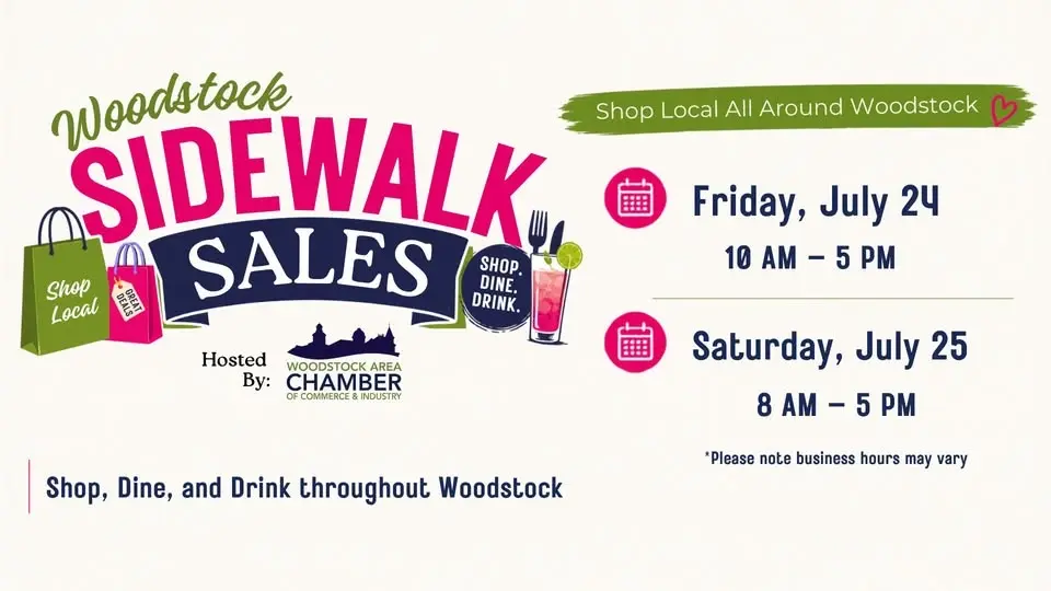Woodstock Sidewalk Sales