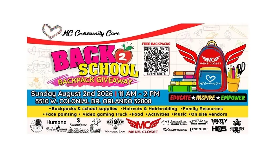 FREE 2026 Mens Closet Back 2 School Backpack Giveaway