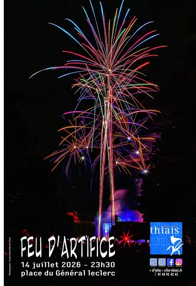 Feu d'artifice du 14 juillet