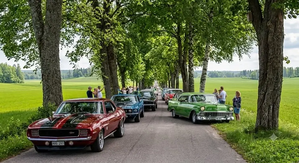 Bilkortege Katrineholmsveckan