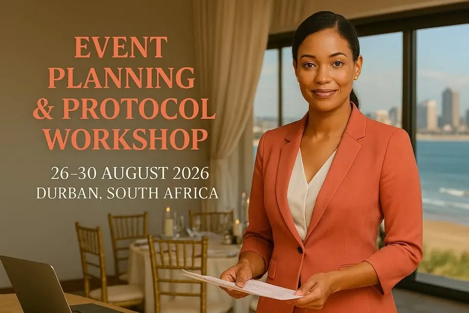 Event Planning & Protocol Workshop (EPP)  AUGUST 2026 – DURBAN, SOUTH AFRICA