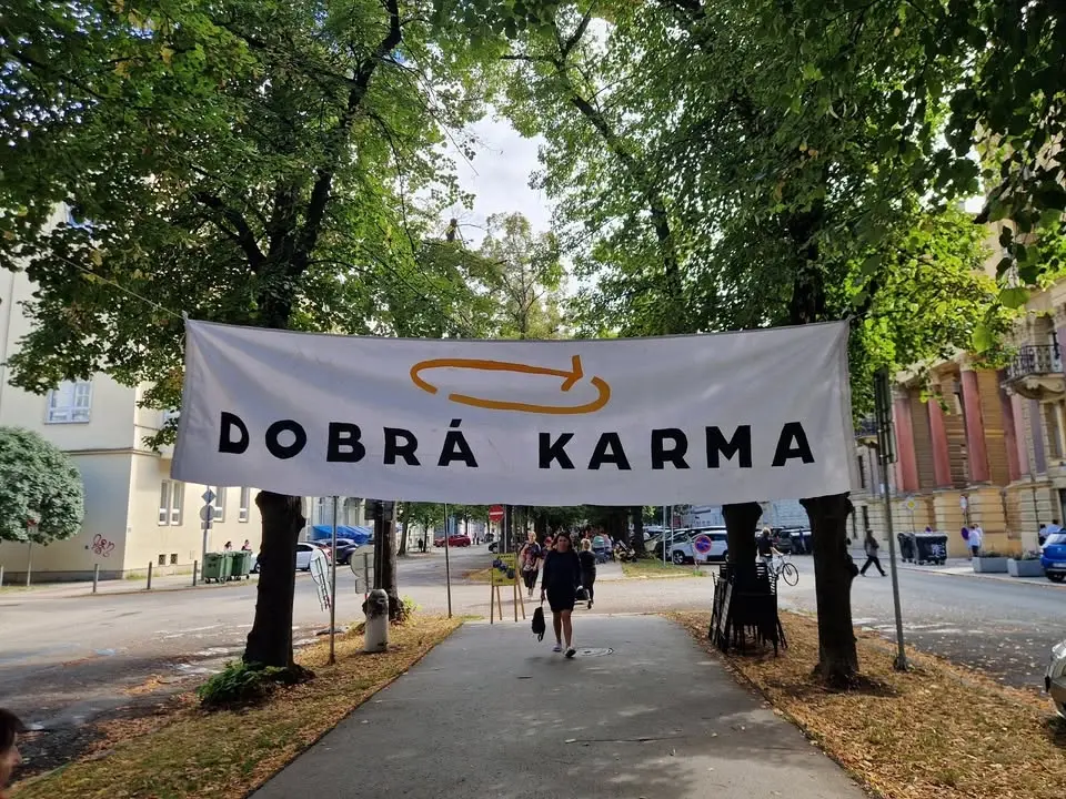 Dobrá karma - srpnový bleší trh na Jarošce