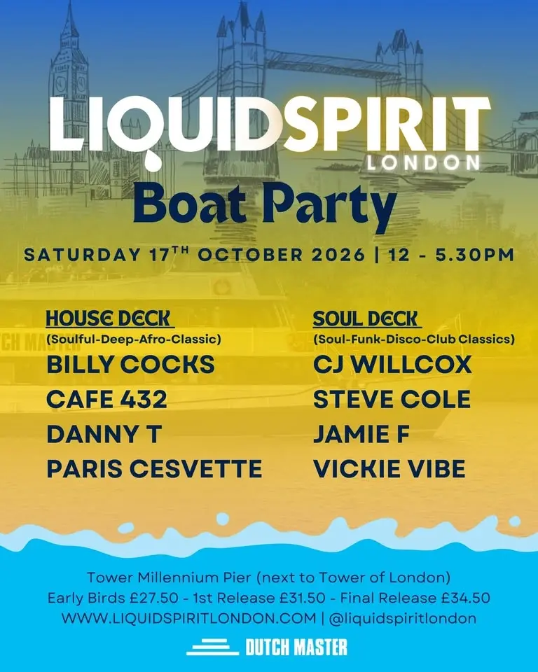 LIQUID SPIRIT BOAT PARTY 