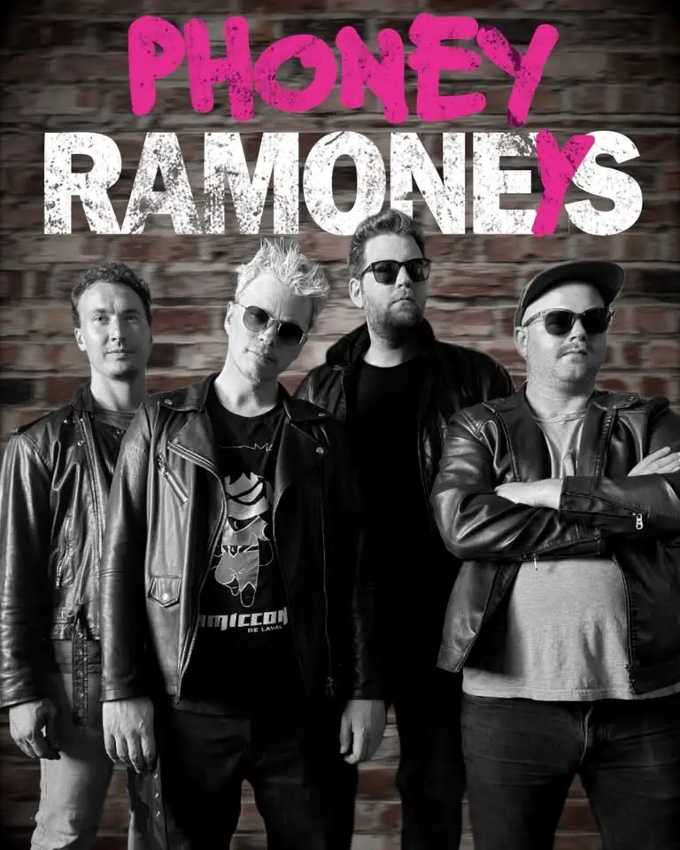 RAMONES PARTY WITH THE PHONEY RAMONEYS!
