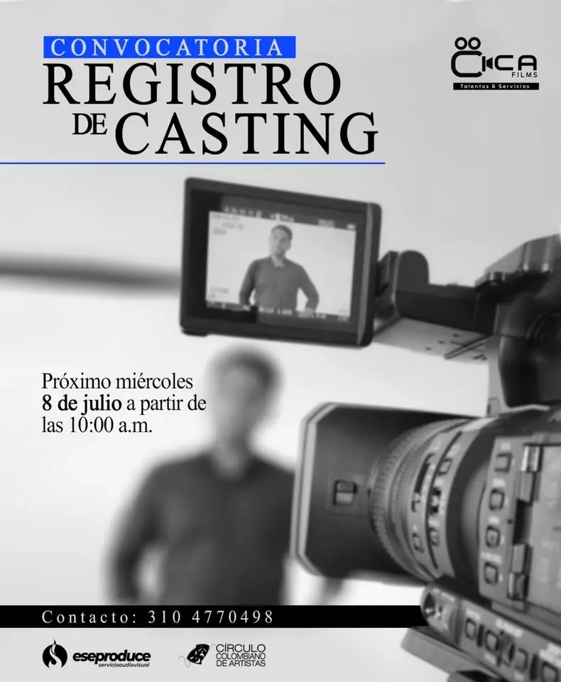 🎬CONVOCATORIA ABIERTA - REGISTRO DE CASTING HOMBRES MUJERES - TODAS LAS EDADES
