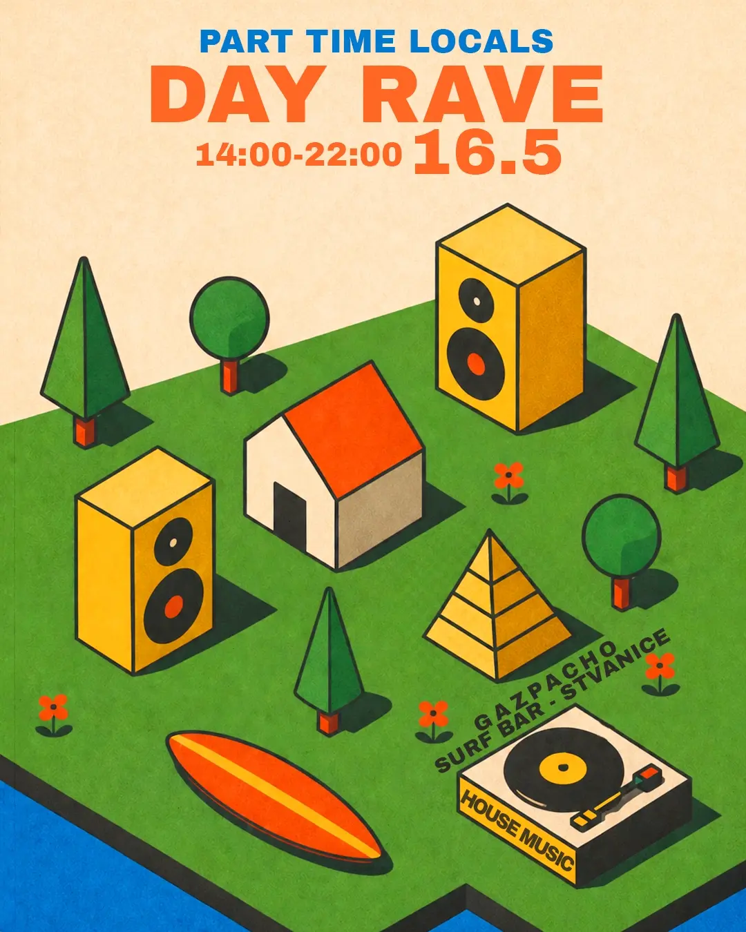 Day Rave - Garden Opening - Part Time Locals