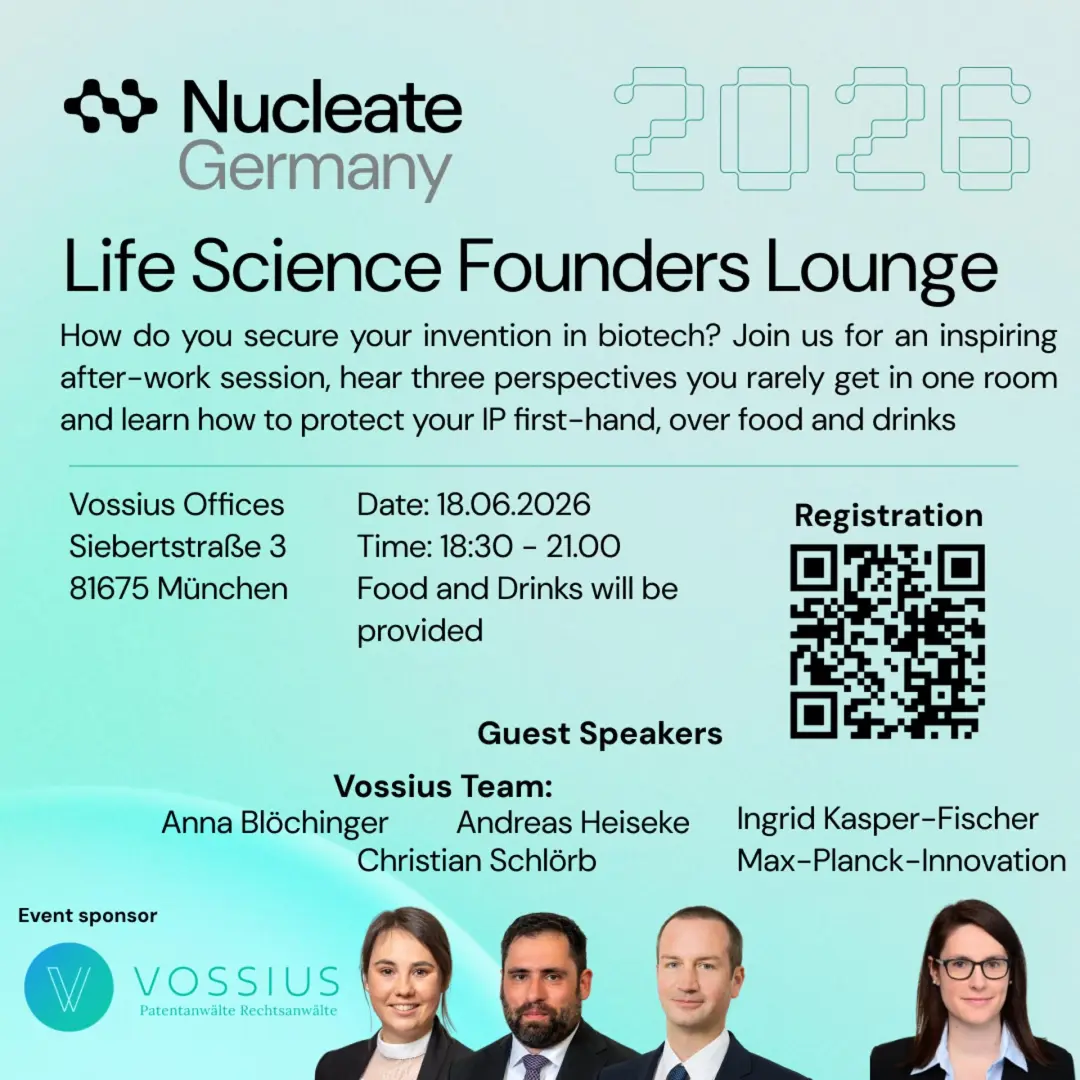 Life Science Founders Lounge: IP edition