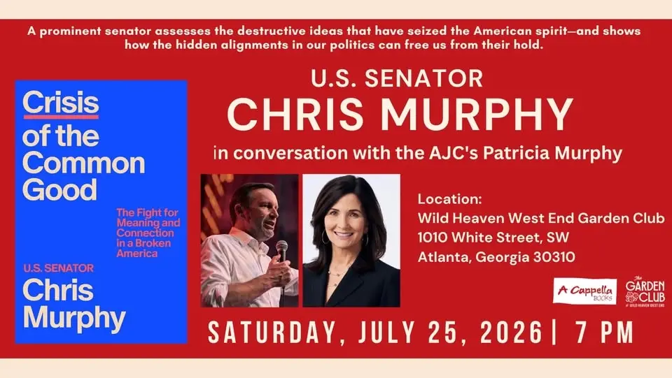 Senator Chris Murphy in conversation with the AJC's Patricia Murphy - Crisis of the Common Good
