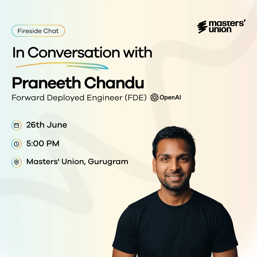 Fireside Chat with Praneeth Chandu, FDE at OpenAI