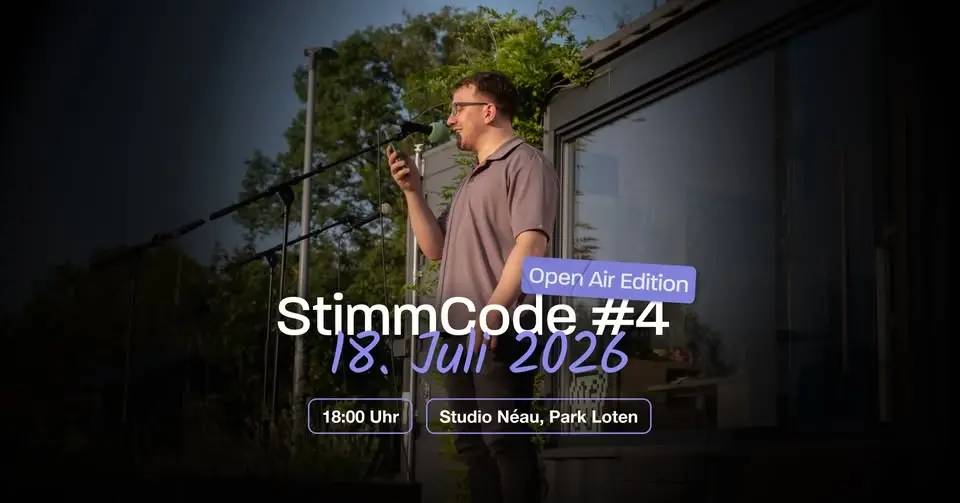 StimmCode – Die Eupener Lesebühne || Open Air Edition #4 @ Studio Néau