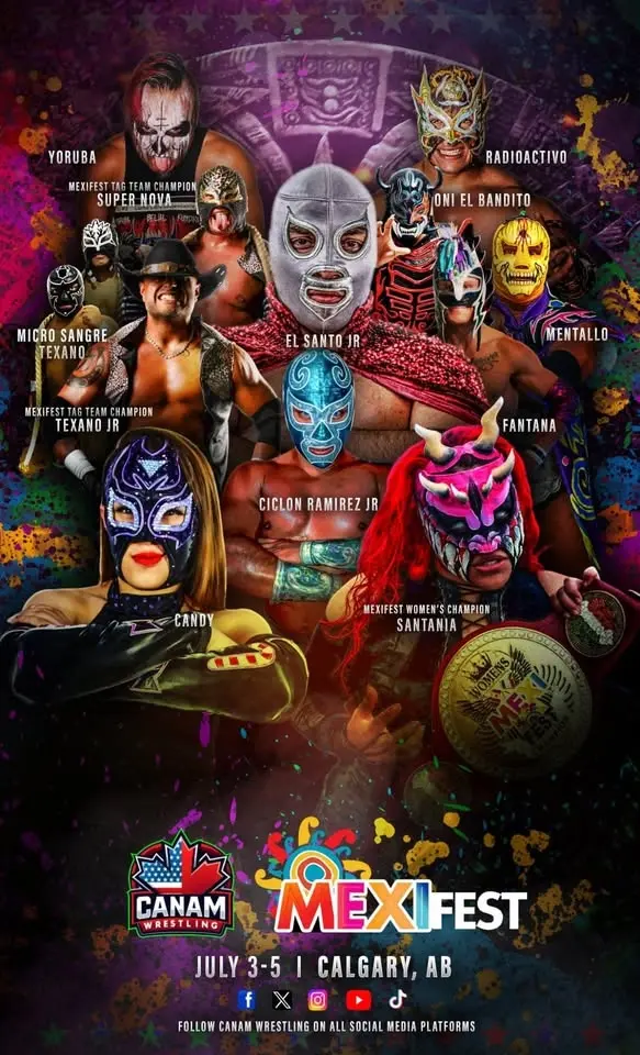 Mexifest Luchas (Mexican Wrestlers)
